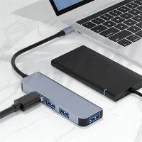 【LZ】◙  4 em 1 tipo c para hub usb 3.0 expansão dock station divisor adaptador driver-livre para macbook xiaomi acessórios de computador