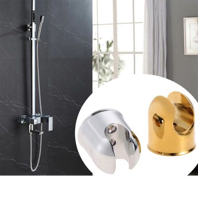 1PC Wall Mount Shower Head Base/Hook Metal Bracket Toilet Chromed Zinc Alloy Faucet Fixed Holder Support Sanitary Replace Parts