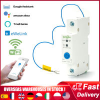 WIFI Smart Circuit Breaker 1P DIN 16A/25A/32A/40A/50A/63A APP รีโมทคอนโทรลรางสำหรับ Alexa Google Home Voice Control-Mumie