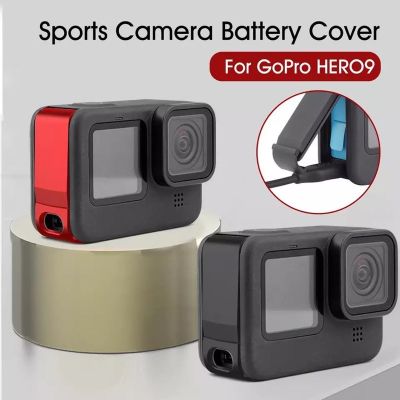 Metal GoPro Hero  12 11 10 9 Battery Side COVER Type-C Charging Port ฝาครอบแบตเตอรี่ Gopro 9/10/11/12 แบบมีช่องเสียบสายชาร์จ