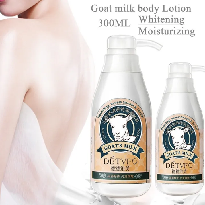 Goat milk body Lotion whitening Smooth Moisturizing Lotion Cream