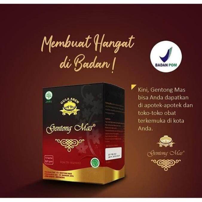 Gentong Mas Original / Minuman Herbal Menurunkan Kolesterol dan ...