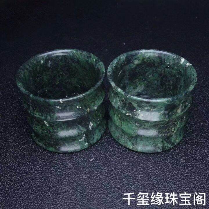 Tibetan medicine King Stone teacup Wave shape kungfu tea set small tea