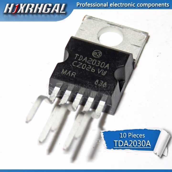 10pcs tdatetesan TO2205 TDA2030A TO220 linear audio amplifier short
