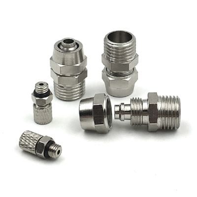 Pneumatic Quick Connector Air Connector PC4 M5 6mm 8mm10mm 12mm Male Thread 1/8 3/8 1/2 quot; 1/4 quot; BSP Tighten PU Hose Connector
