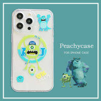 Monsters University น่ารักชาร์จไร้สายเคสโทรศัพท์ MagSafe เข้ากันได้กับ iPhone 15 Plus 14 13 12 11 Pro Max 14pro 15Promax TPU ทนต่อแรงกระแทกเคสฝาหลัง