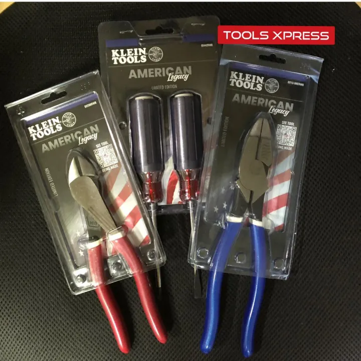 Klein Tools American Legacy Series Set [Plier, Diagonal Cutter, 2pcs