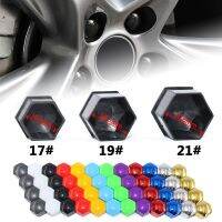 17/19/21mm Car Wheel Nut Head Cover Caps Protection Anti-Rust Auto Hub Screw Cover Car Tyre Nut Bolt Exterior Decoration 20PCs Nails  Screws Fasteners