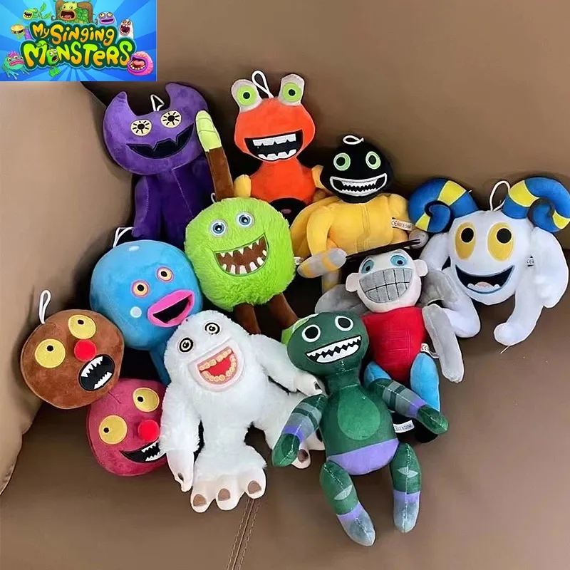 My Singing Monsters Rare Wubbox Soft Plush Doll Stuffed Toys