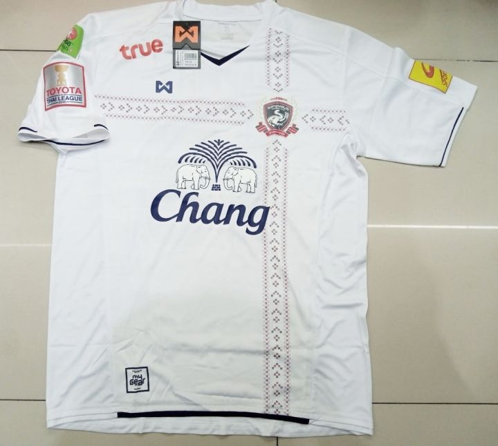 เสื้อฟุตบอลของแท้-สโมสร-สุพรรณบุรี-เอฟซี-เยือน-เกรดนักเตะ-เบอร์-10-chuppuis-ชัปปุย-ของใหม่-สีขาว-ป้ายห้อย-2015-เสื้อกีฬา