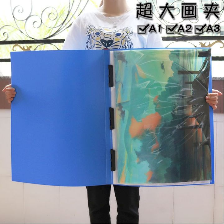 large-a1-folder-2-open-engineering-drawing-organizer-4k-sketch-poster-favorites-a1-thickened-binder-bag-folder-file-organizer