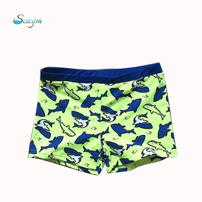 hotx 【cw】 9 Styles Print Boys Kids Swim Trunks Shorts 3 Colors Bandage Swimsuit Swimwear Bathing A108