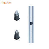 ShowSee ที่ตัดขนจมูก Nose Hair And Eyebrow Trimmers C3-B เครื่องตัดขนจมูกลแะตัดขนคิ้ว หมุนได้ 360 องศา ไม่บาดผิว