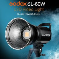 สตูดิโอถ่ายภาพ GODOX SL-60W สีขาว CRI 95 +  5600K 60W Bowens Mount + รีโมทคอนโทรล