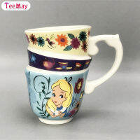 Teemay Alice  S Adventures In Wonderland Mug น่ารักปฏิบัติถ้วยปลอดสารพิษสำหรับโรงยิมที่บ้านหรือในสำนักงาน