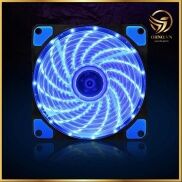 Quạt Tản Nhiệt Thùng Máy Tính 12cm Đèn Màu 15 Bóng Fan Tản Nhiệt Khí Cho