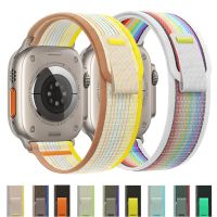 【HOT】﹉✹▼ Trail loop strap apple watch ultra Band 49mm 44mm 40mm 41mm 42mm 44 correa bracelet series 7 6 5 3 se 8 45mm