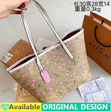 Printed Pu Leather Premium Quality Reversible Tote Bag