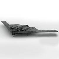 Northrop Grumman เครื่องบิน B-2วิญญาณเครื่องบินจำลองทิ้งระเบิดทหารการซุ่มต่อสู้เครื่องบินของขวัญวันเกิดของเล่นบล็อคก่อสร้าง