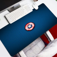 Captain America Fashion Large Size Gaming Mousepads Mouse Pad PC Computer Gamer Mousepad Desk Mat Locking Edge for CS GO LOL Dota Locking Edge