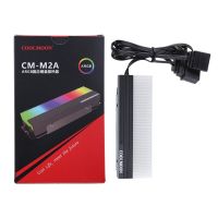 COOLMOON CM-M73S สำหรับ M.2 ARGB SSD ฮีทซิงค์ Cooler 2280 Solid State Hard Disk หม้อน้ำกระจายความร้อน Pad