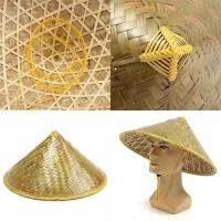 [hot]42*27cm Bucket Hat Bamboo Woven Dance Props Light Board Labor Insurance Rain Big Along The Travel Wholesale For Men Women