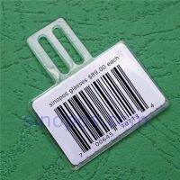 【LZ】◊❄  Optical Tag Limpar Vinil Luva Slip-on Óculos Preço Tags Etiqueta Da Jóia Bolsa PVC Folha Envelope Titular Protector Cartão Quadro