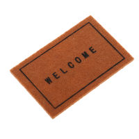 Miniature Welcome Mat พรมประตูหน้าพรมปูพื้นสำหรับ112 Scale Dollhouse Living Room Accessories