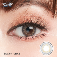 (รายวัน) รุ่น Becky Gray / 3 Pairs คอนแทคเลนส์ Angelzone (รองรับ 0.00 ถึง -10.00)