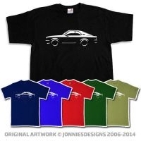 [COD]【Boutique Tshirt】เสื้อยืดคอกลม ผ้าฝ้ายแท้ พิมพ์ลายรถยนต์ 70S Opel Manta Series A 70 75 Inspired Car 6 สีดํา GS