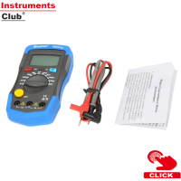 Instruments DM6013Lตัวเก็บประจุมิเตอร์วัดประจุระบบดิจิตอลแบบพกพาพร้อมไฟหลังจอLCD