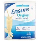 Sữa bột Ensure Original Nutrition Powder 397g của Mỹ