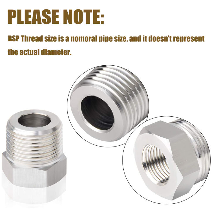 reducer-bushing-1-8-1-4-3-8-1-2-bsp-male-female-thread-ss304-stainless-steel-pipe-fittings-for-water-gas-oil-with-ptfe-tape