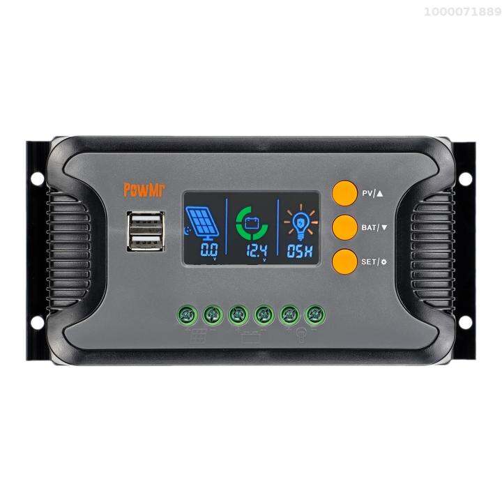 30A Solar Power Controller PWM Battery Charging Controller 12V48V