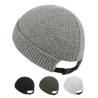 【YD】 2023 NEW Baseball Cap Man Knitted Beanie Warm Soft Hats Landlord Hip Hop Hat Caps Outdoor Cotton Rolled Bonnet