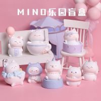 Mino Cat Park Paradise Lucky Blind Box Birthday Christmas Gift Children Gift Home Decor Cute Miniatures Surprise Bag House Toy