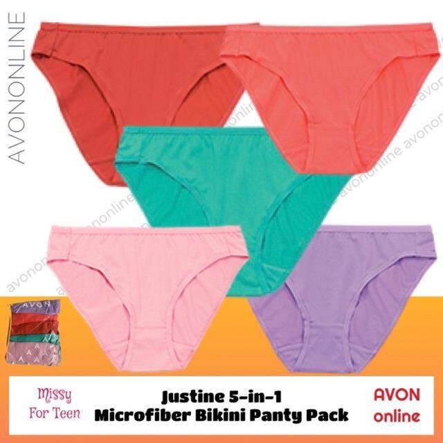 Avon Justine 5in1 Bikini Panty Pack Lazada PH