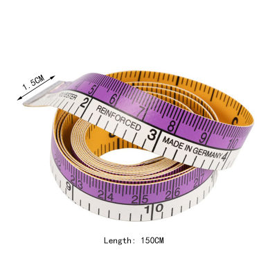 60in Soft Sewing Ruler Meter Sewing Tape Measure Body Clothes Ruler Sewing Kits