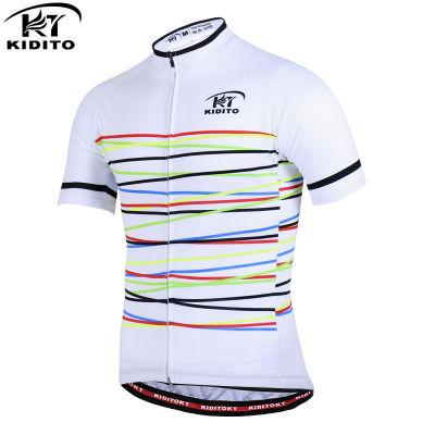 KIDITOKT Pro Quick-Dry Cycling Clothing Summer Cycling Jerseys Racing Bike Clothing Men Sportwears MTB Bicycle Clothes