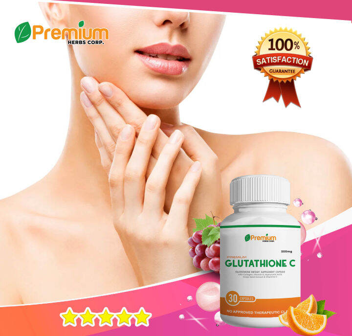 🔥 Premium Glutathione C Gluta Original Whitening Capsule Effective For