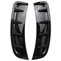 Black Front Wheel Side Air Vent Canards Trim Decoration for Mercedes-BENZ A-Class W177 A200 A250 A220 A35 AMG 2019 2020