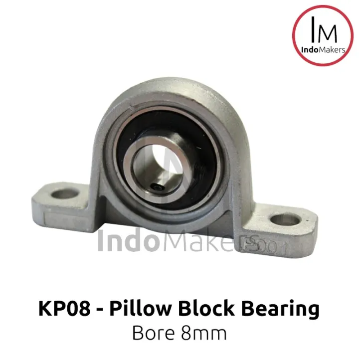 KP08 Pillow Block Bearing 8mm Bore Lazada Indonesia