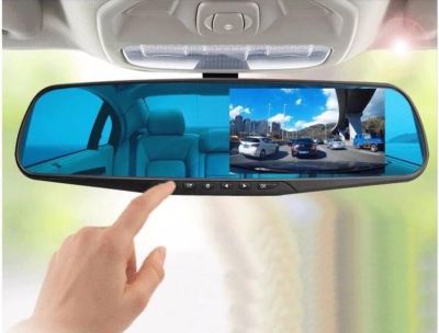 กล้องติดรถยนต์ราคาประหยัด RBBรุ่นak47 ตัวกระจกเป็นชนิดตัดแสง มีระบบparking mode วีดีโอบันทึกแบบวนทับ ติดตั้งง่ายทำเองได้ เมนูไทยใช้ง่าย