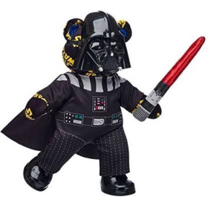 ตุ๊กตาหมี-สตาร์วอ-ดาธเวเดอร์-star-wars-darth-vader-บิ้วอะแบร์-build-a-bear-workshop-มือสองสภาพดีมาก