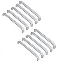 Pack of 10 Stainless Steel Cabinet Pulls Accessories Parts 128mm Hard Wear Knobs