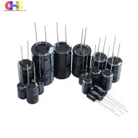 2-50pcs 10V 16V 25V 35V 50V 63V 100V Aluminum Electrolytic Capacitor 100UF 220UF 330UF 470UF 680UF 1000UF 2200UF 3300UF 4700UF Electrical Circuitry Pa