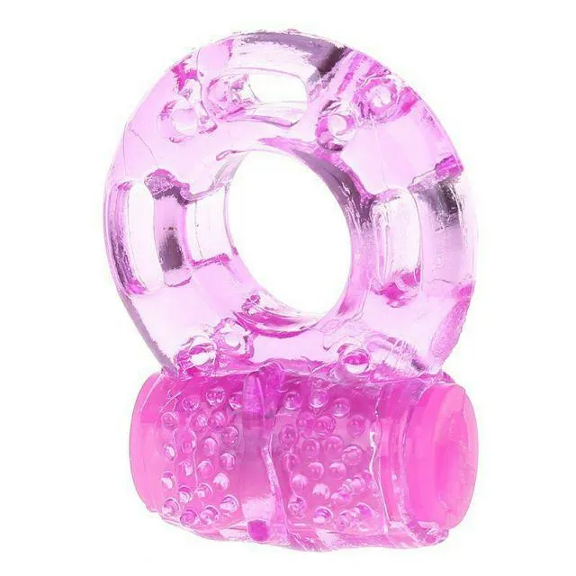 Waterproof Delay Lock Vibrating Cockring Penis Ring Vibrator Sextoy For ...