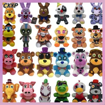 25cm / 14cm FNAF Plush toys pendant Golden Freddy Nightmare