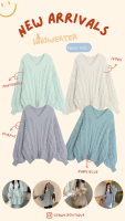 (พร้อมส่ง) Pastel knit sweater ?? C3739 เสื้อสเวตเตอร์ เสื้อกันหนาว เสื้อกันหนาวสไตล์เกาหลี เสื้อกันหนาวน่ารักๆ