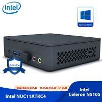 In NUC 11มินิพีซี NUC11ATKC4 Atlas Canyon Celeron N5105 (สูงสุด2.90 GHz ) Win11 Pro UHD กราฟิกบลูทูธ V5.1 DDR4คู่
